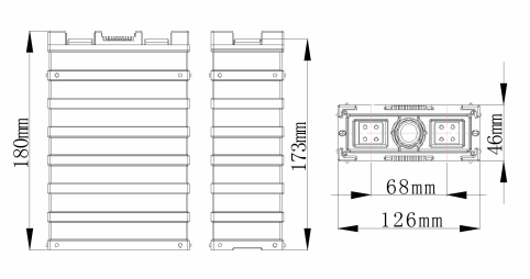 batteries lifepo4 pour le paquet électrique de batterie de la voiture 48v