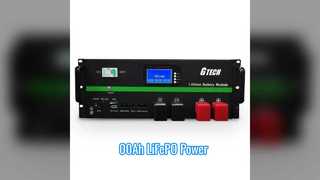 Garantie d'un an sur la batterie LiFePO 00 Ah