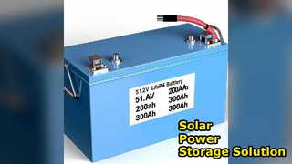 Batterie 51,2 V LiFePO4 200 Ah 300 Ah Stockage solaire