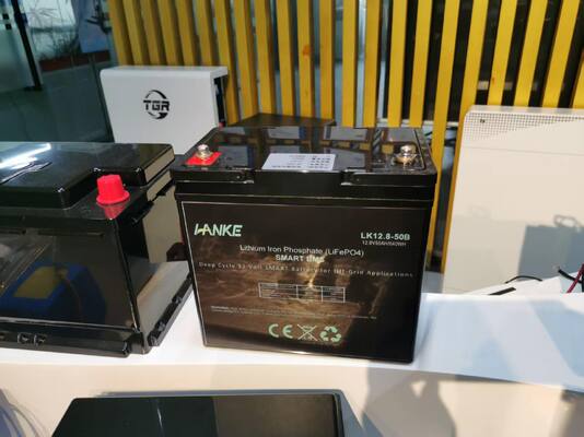 12.8V 100Ah LiFePO4 Battery with 6000 Cycles for Solar Energy Storage