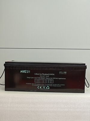 25.6V 200Ah 5KWH LiFePO4 Battery With 6000 Cycles For Solar Energy Storage