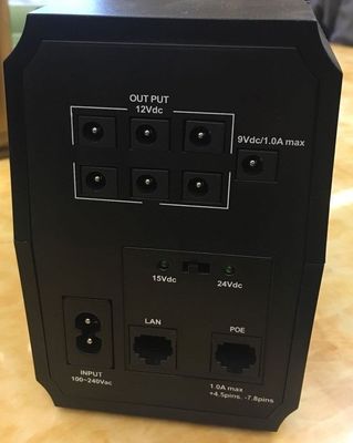 60W 120W DC Power UPS 40dB Noise Level For DVR Monitor Router VOIP POE Webcam