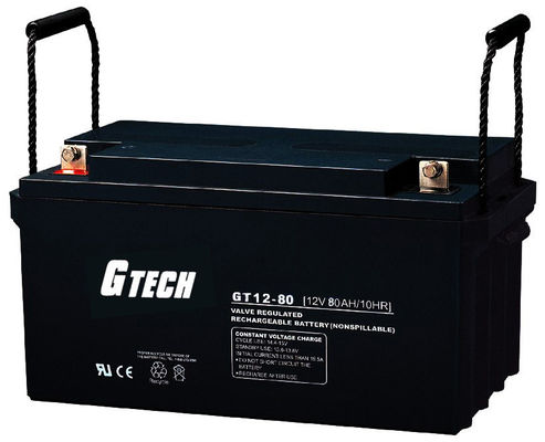 Solar System Alarm System Sealed Lead Acid Battery 12v 80ah
