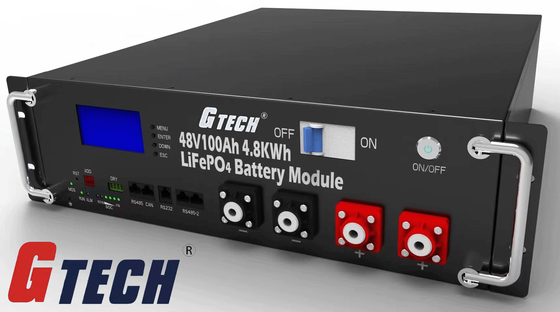 12V24V48V LiFePO4 Batterie 600*460*457mm de catégorie A pour l'alimentation de secours