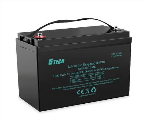 Batterie 12V LiFePO4 pour le remplacement de la batterie VRLA 50Ah, 100Ah, 150Ah, 200Ah avec dent bleue
