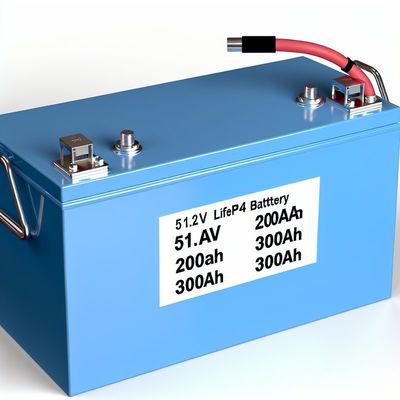 51.2V LiFePO4 batterie 200Ah et 300Ah pour le stockage de l'énergie solaire