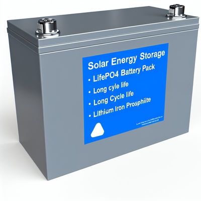 Stockage d'énergie solaire LiFePO4 batterie avec une longue durée de vie et du phosphate de fer de lithium