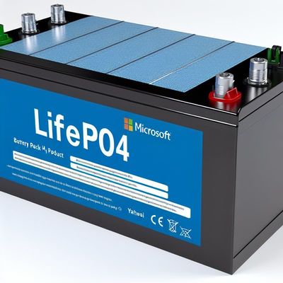 Chemie sûre LiFePO4 batterie pour le stockage de l'énergie solaire dans les applications solaires