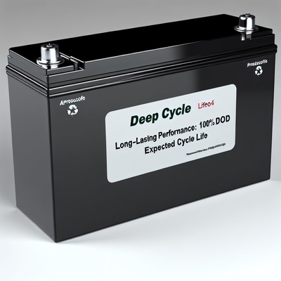 Performance à long terme avec cycle profond LiFePO4 Batterie 000 cycles 100%DOD Durée de vie du cycle