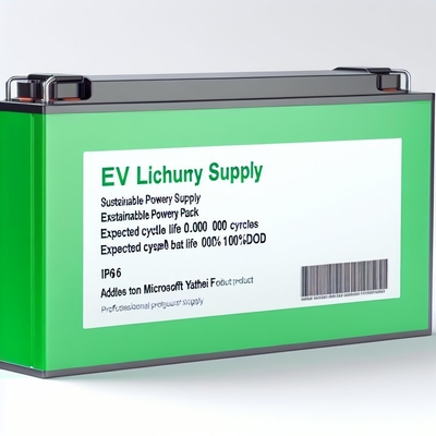 Durée de vie prévue : 000 cycles à 100 % DOD et batterie lithium EV standard étanche IP65 pour une alimentation durable