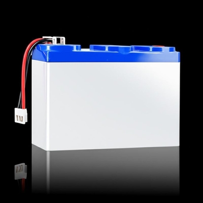Bloc-batterie LiFePO4 de conception compacte avec BMS intégré Boîtier ABS Impédance interne ≤45mΩ