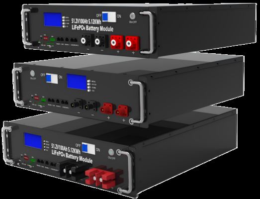 Longue durée de vie 51.2V 100Ah batterie au lithium pour le stockage d'énergie