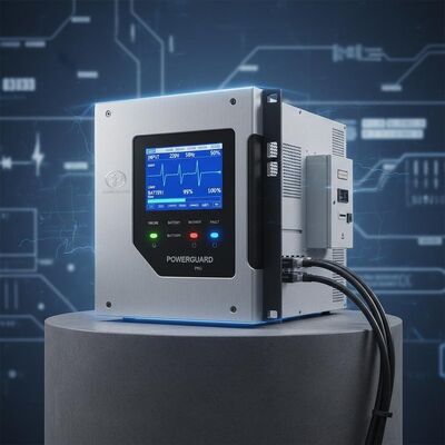 UPS en ligne à haute fréquence puissante offrant une capacité de surcharge élevée et un temps de réponse rapide garantissant une réserve d'alimentation en cas de crise