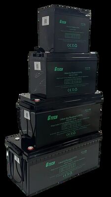 G TECH 12.8V314AH Remplacement de l'acide plomb LiFePO4 batterie 6000 fois Longue durée de vie