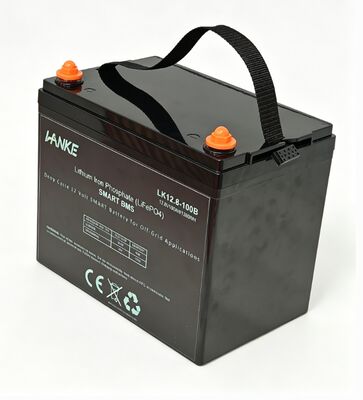Batterie LiFePO4 12,8 V 100 Ah avec 6 000 cycles pour bateau RV EV