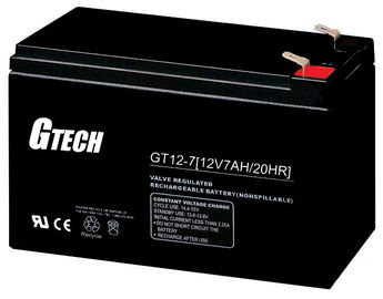 batterie d'accumulateurs de batterie de sla de missile air-sol 12v 7ah pour UPS, télécom, système solaire, système d'alarme