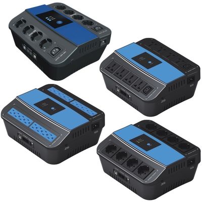 La machine 1500VA USB RJ45 RJ11 de position a modifié l'onde sinusoïdale UPS
