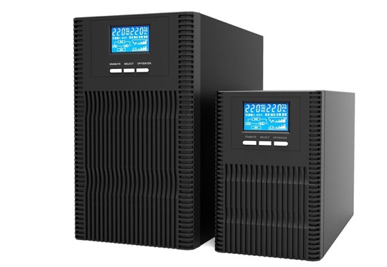 Onde sinusoïdale monophasé 10kva UPS en ligne à haute fréquence