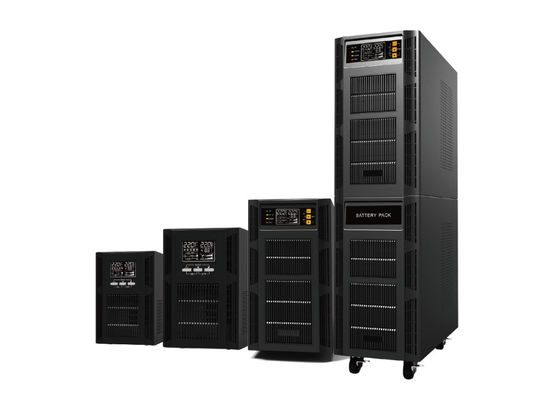 Affichage en ligne à haute fréquence pur d'affichage à cristaux liquides de l'onde sinusoïdale 6KVA 10KVA UPS